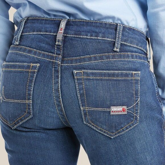 Ariat FR NWT DuraStretch Basic Boot Cut Womens Sz 34R 10016176 Flame Resistant - Picture 3 of 13